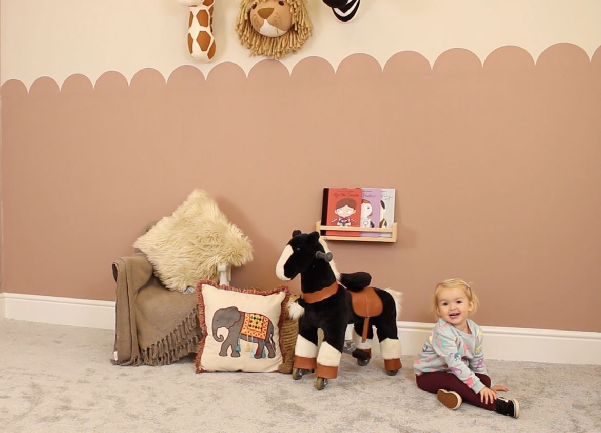 How to paint a scalloped wall Scalloped wall Decorating Centre Online