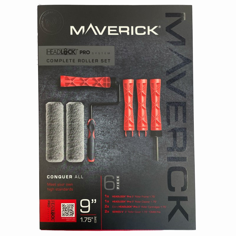 Maverick Headlock Pro 9" Complete Roller Set