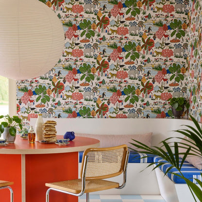 Little Greene Animal Kingdom Wallpaper