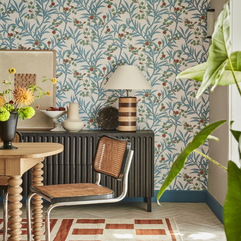 Little Greene Bamboo Floral Wallpaper