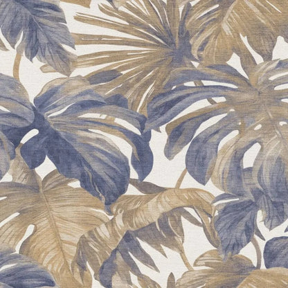 Misty Monstera Tropical Leaf Wallpaper