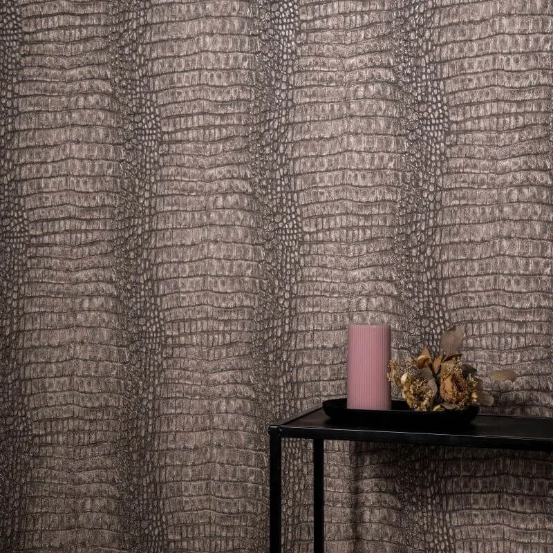 Wild Lagoon Croc Luxe Wallpaper
