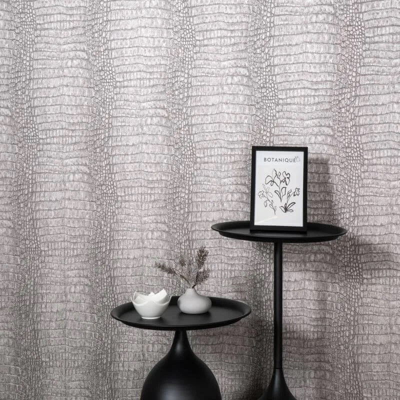 Wild Lagoon Croc Luxe Wallpaper