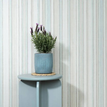 Pure Rhythm Drift Stripe Wallpaper