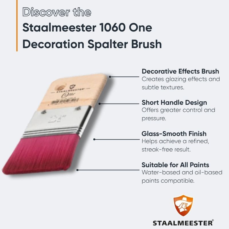 Staalmeester 1060 One Decoration Spalter Brush