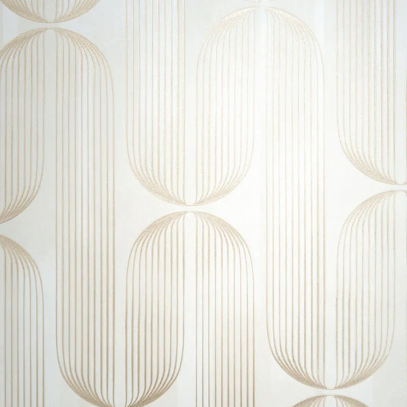 Orbit Lines Geometric Wallpaper