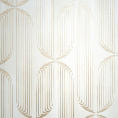 Orbit Lines Geometric Wallpaper
