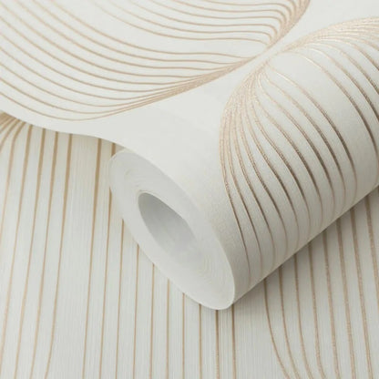 Orbit Lines Geometric Wallpaper