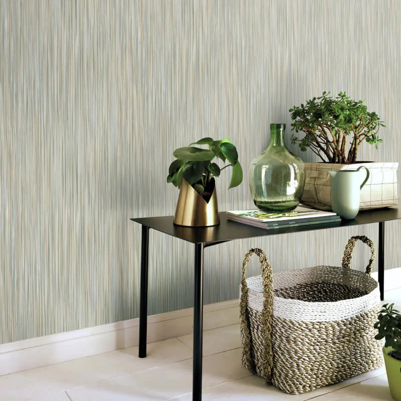 Silent Flow Vertical Rhythm Stripe Wallpaper