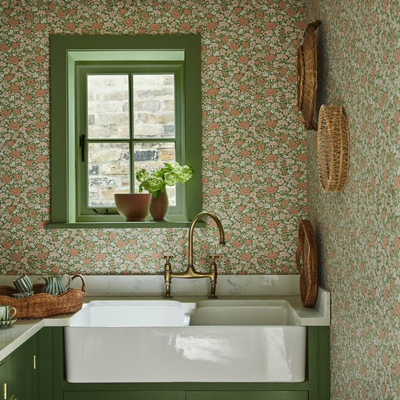 Little Greene Spring Flowers Wallpaper
