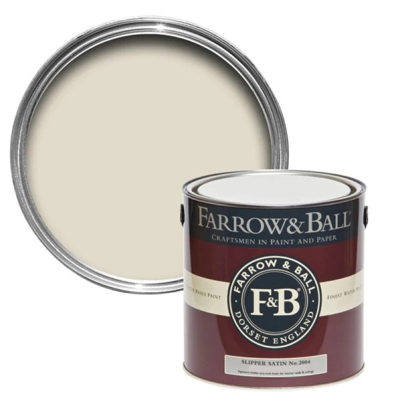 Farrow & Ball Flat Eggshell Oops Tin- Slipper Satin - 2.5L