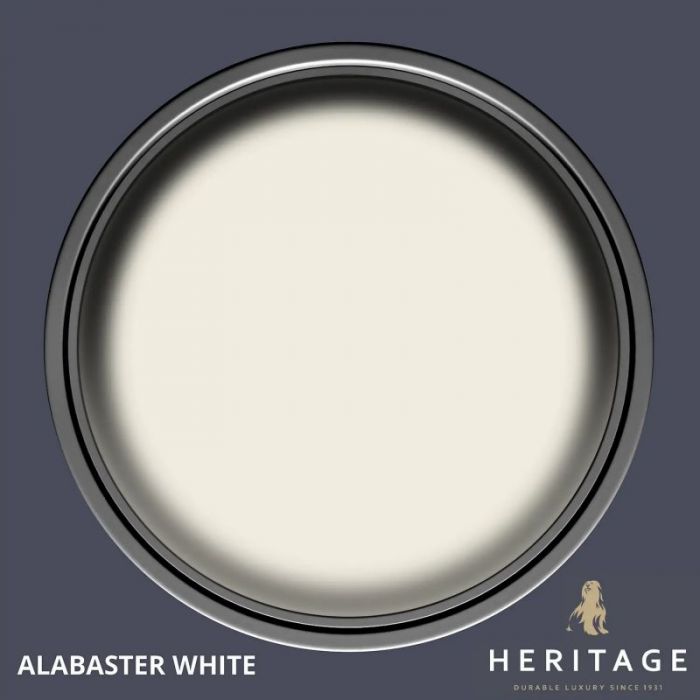 Dulux Heritage Matt Emulsion - Alabaster White | Dulux | Designer ...