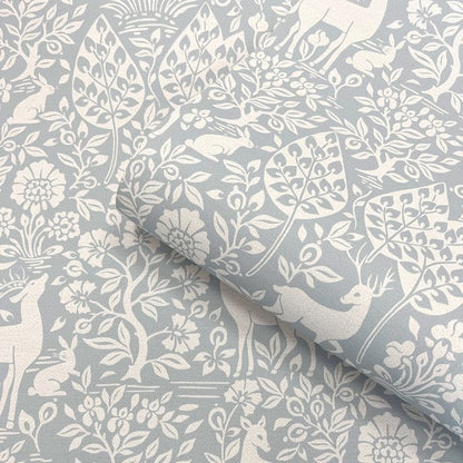 Deer Woods Woodland Wallpaper