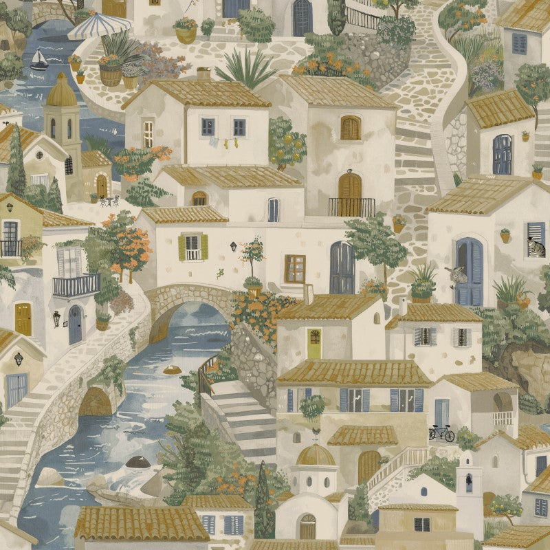 Italian Buildings Wallpaper