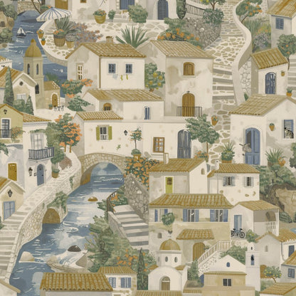 Italian Buildings Wallpaper