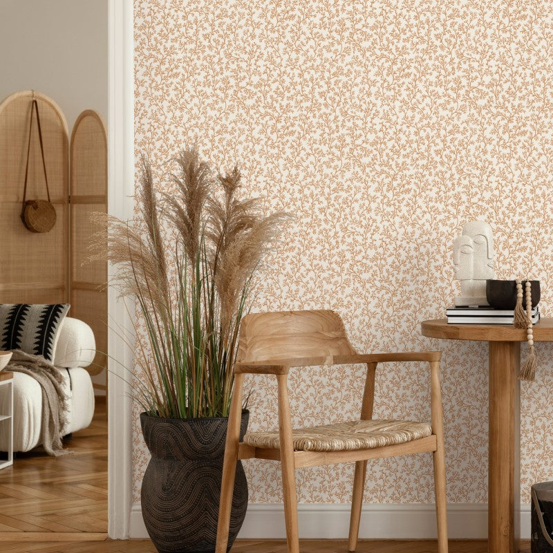 Coral Motif Wallpaper