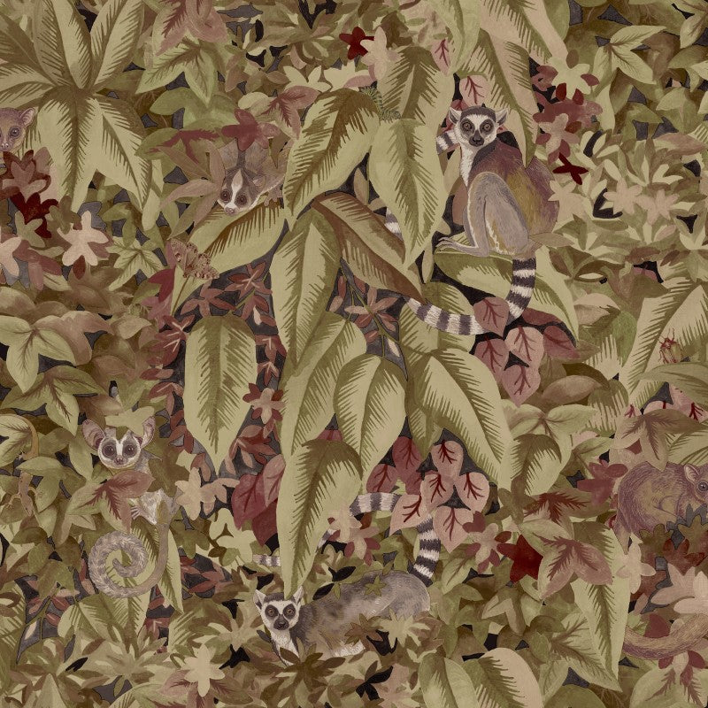 Lemur Leaves Wallpaper