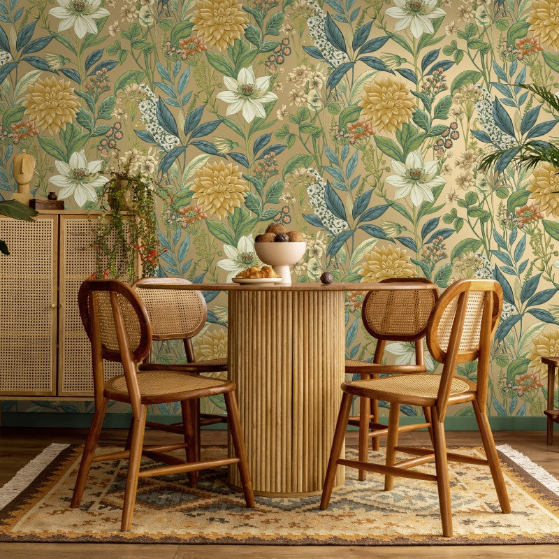 Grand Floral Wallpaper