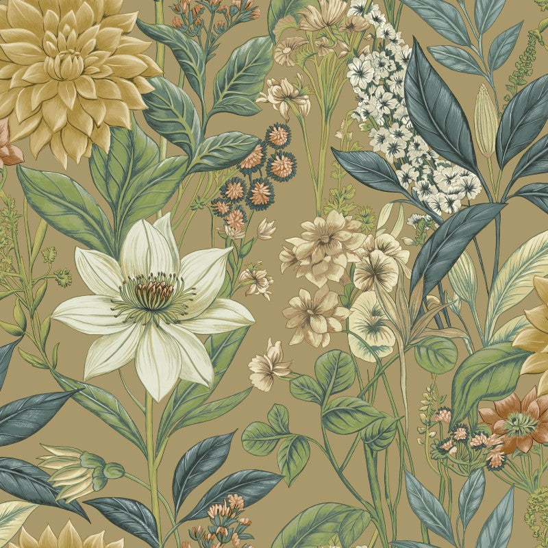 Grand Floral Wallpaper
