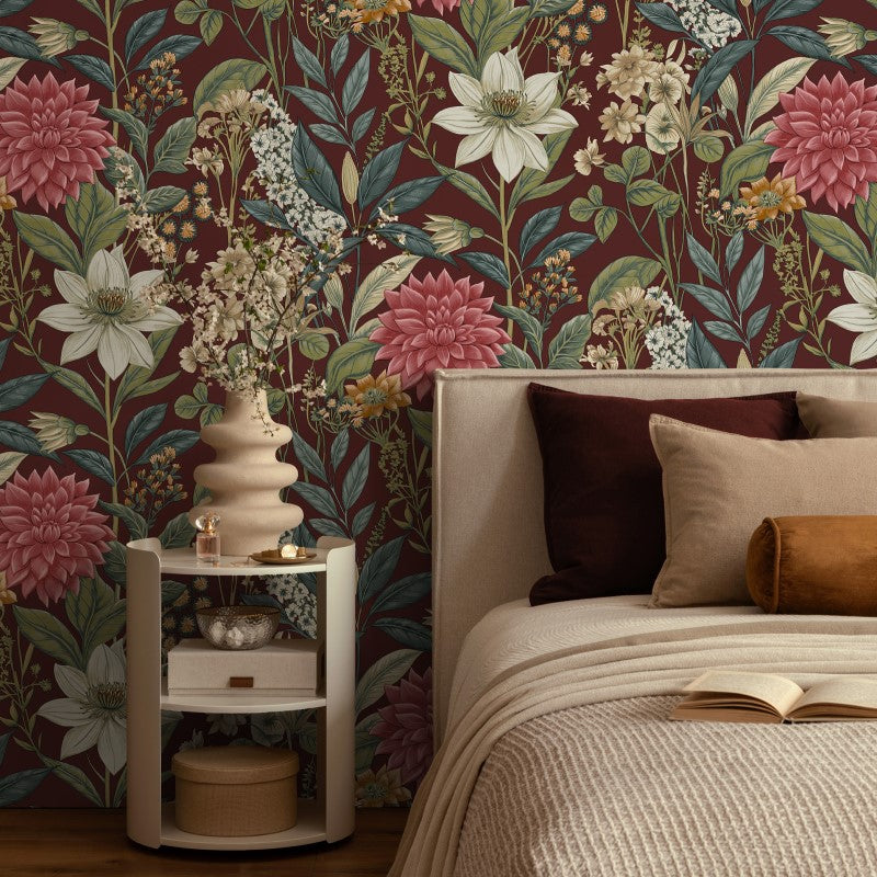 Grand Floral Wallpaper