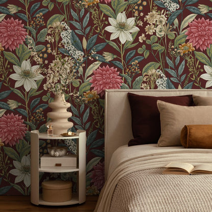 Grand Floral Wallpaper