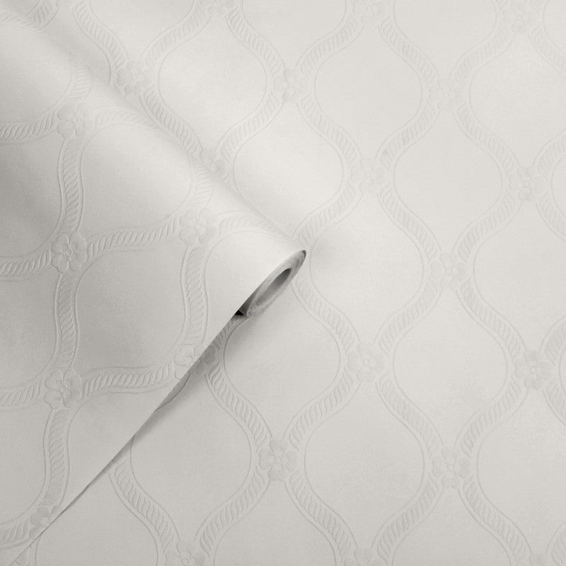 Laura Ashley Landford Paintable Wallpaper