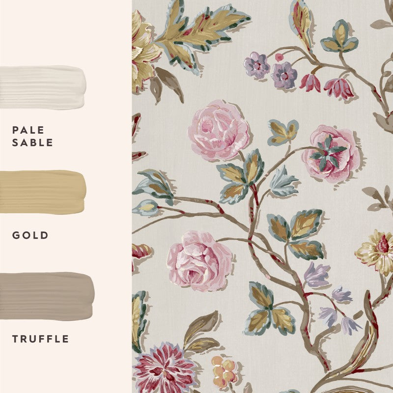 Laura Ashley Lingmell Trail Wallpaper