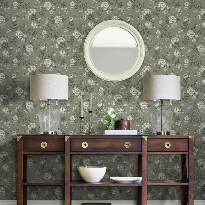 Laura Ashley Bradenbury Trail Wallpaper