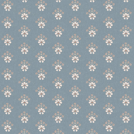 Laura Ashley Semington Floral Geo Wallpaper