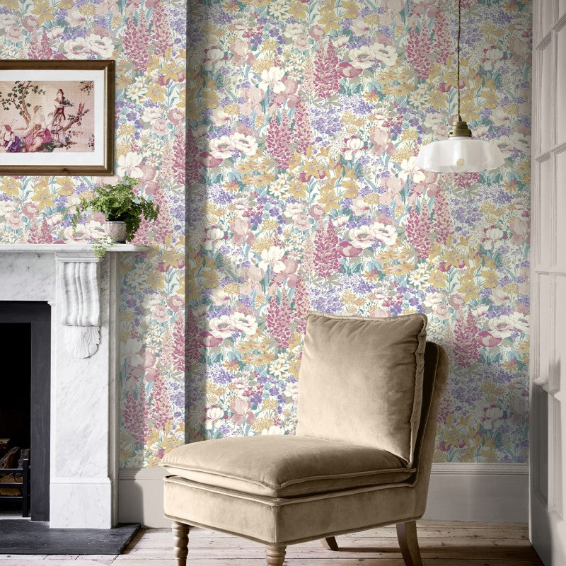 Laura Ashley Everingham Meadow Wallpaper