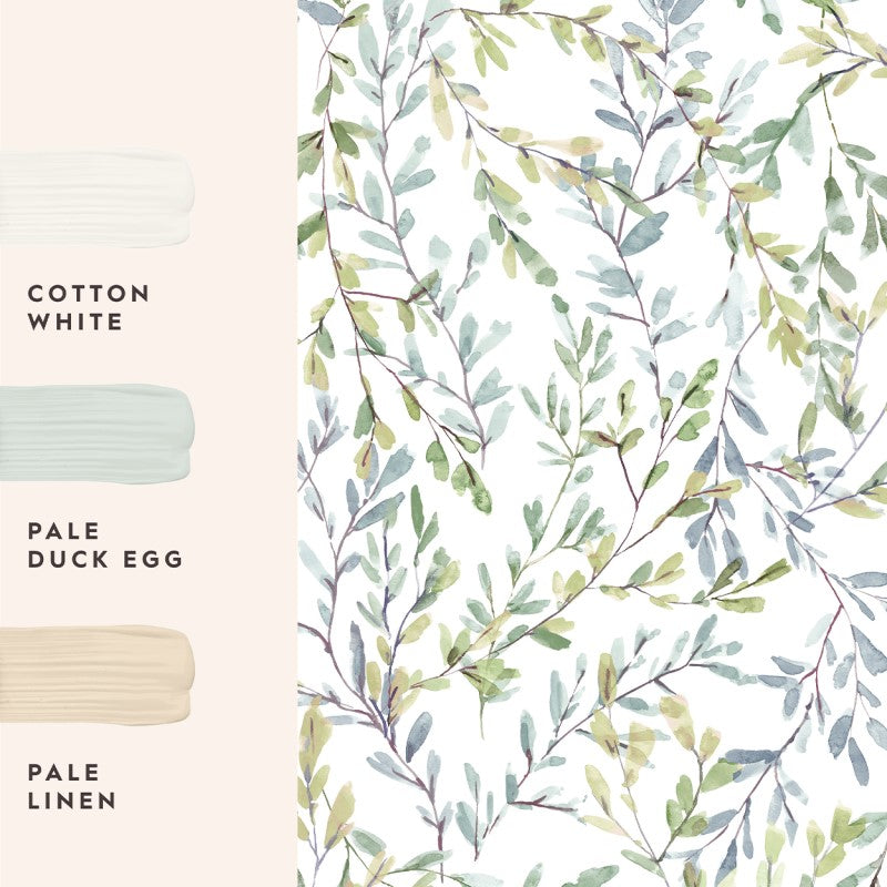 Laura Ashley Brayton Leaves Wallpaper