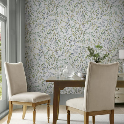 Laura Ashley Brayton Leaves Wallpaper