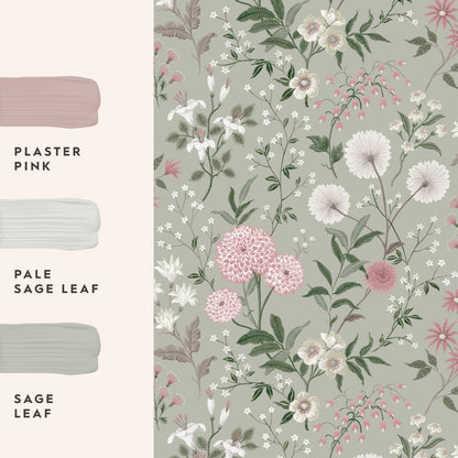 Laura Ashley Otterham Garden Wallpaper