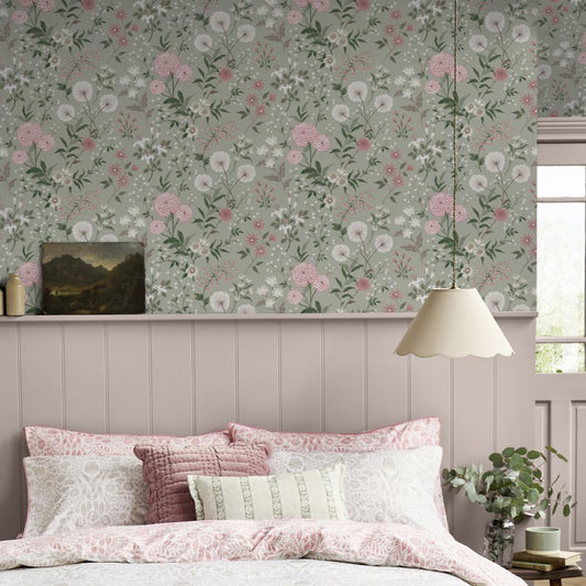 Laura Ashley Otterham Garden Wallpaper