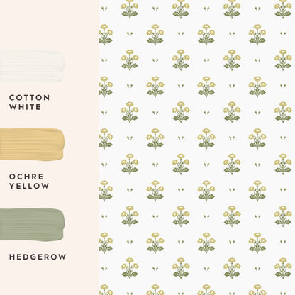 Laura Ashley Harthill Daisy Wallpaper