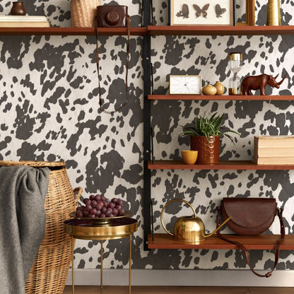 Cowhide Print Wallpaper