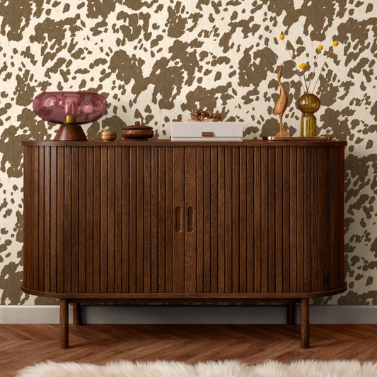 Cowhide Print Wallpaper