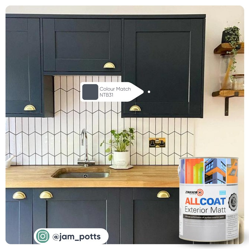 Grey Kitchen Door Ronseal One Coat Kitchen Cupboard Paint Ronseal