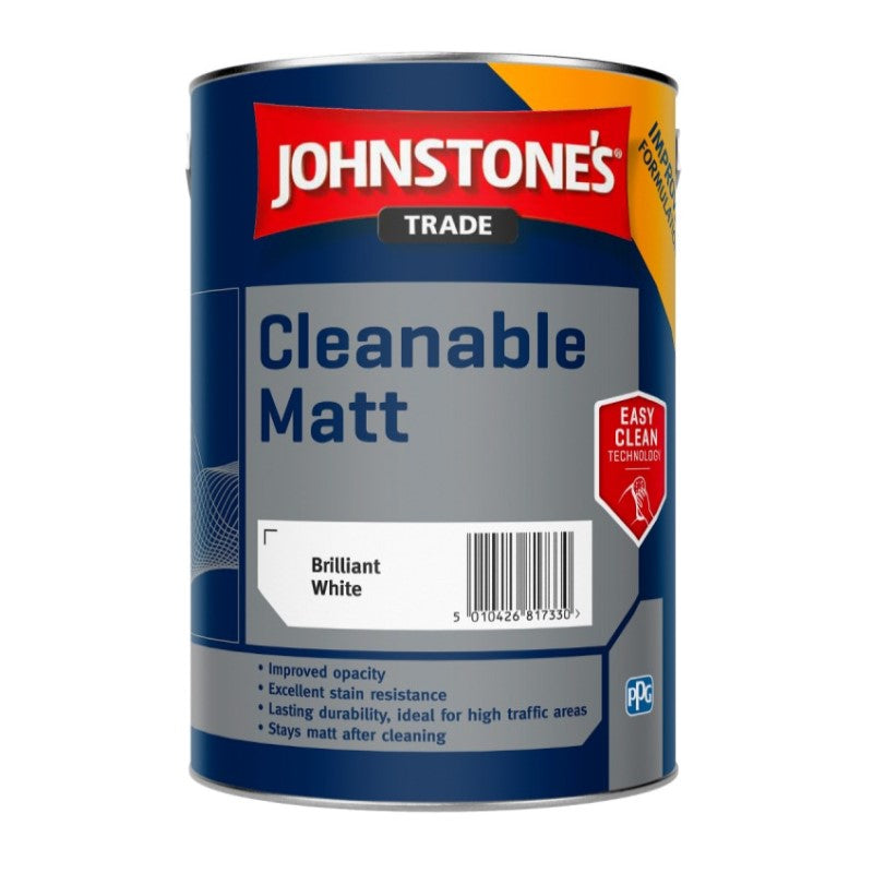Johnstone's Trade Cleanable Matt - Brilliant White