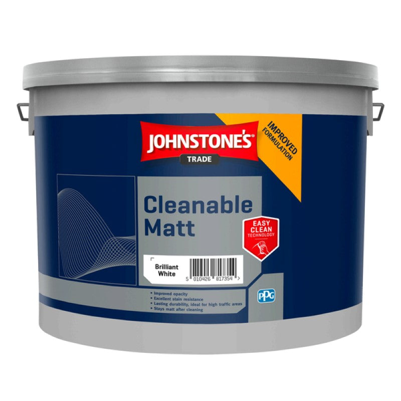 Johnstone's Trade Cleanable Matt - Brilliant White