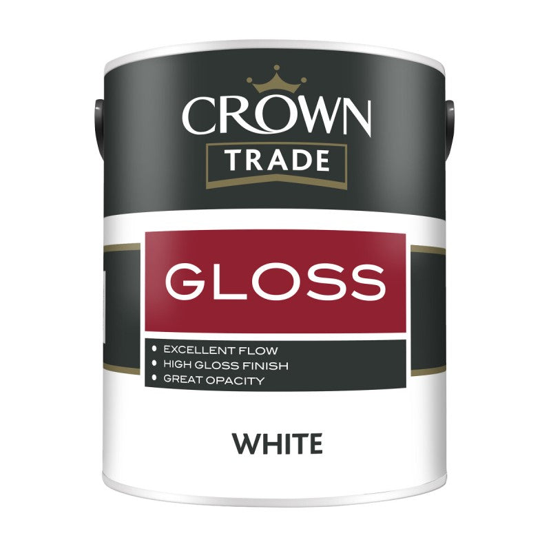 Crown Trade Gloss - White