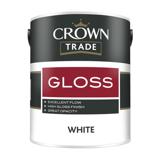 Crown Trade Gloss - White