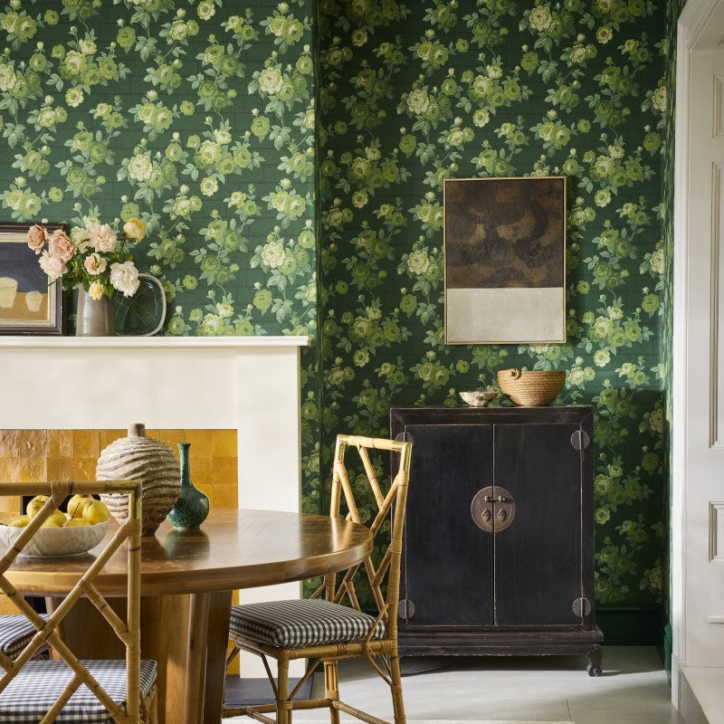 Little Greene Rose Garden Wallpaper