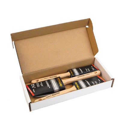 Arroworthy Classic Semi-Oval Angled Long Handle Brush