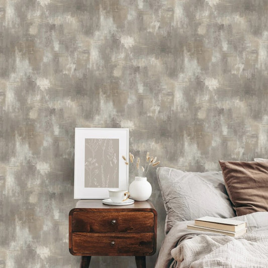 Paul Moneypenny Abstract Plaster Textured Wallpaper