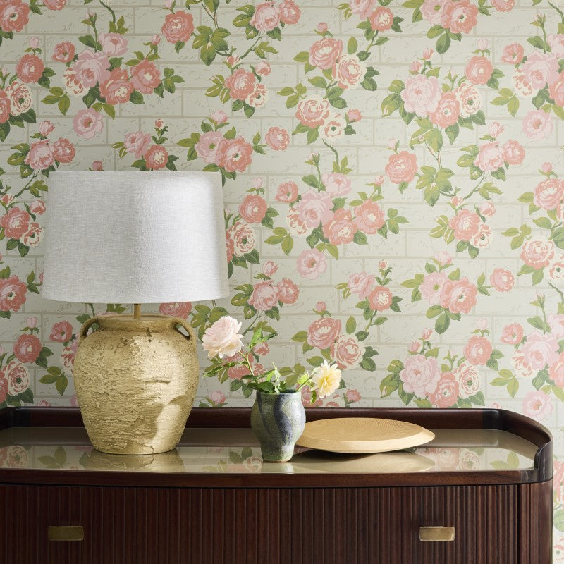 Little Greene Rose Garden Wallpaper
