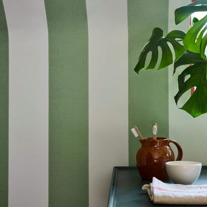 Little Greene Broad Stripe Wallpaper