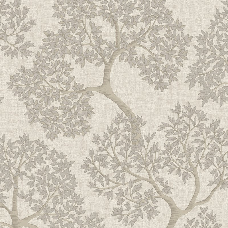 Giovanni Tree Metallic Wallpaper