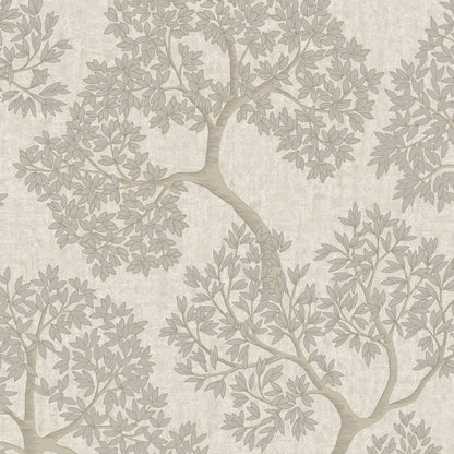 Giovanni Tree Metallic Wallpaper