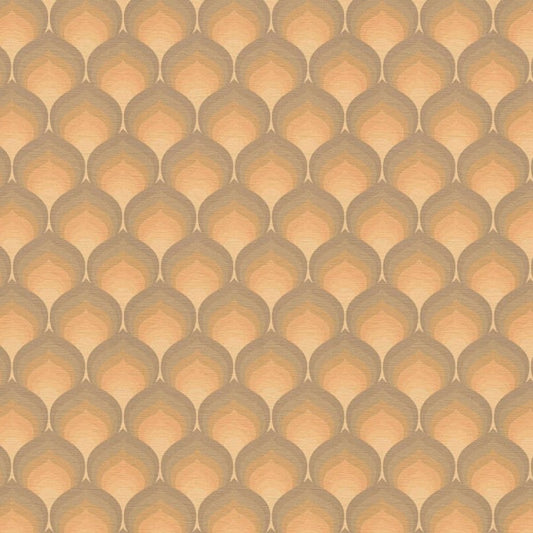 Retro Chic Flame Wallpaper